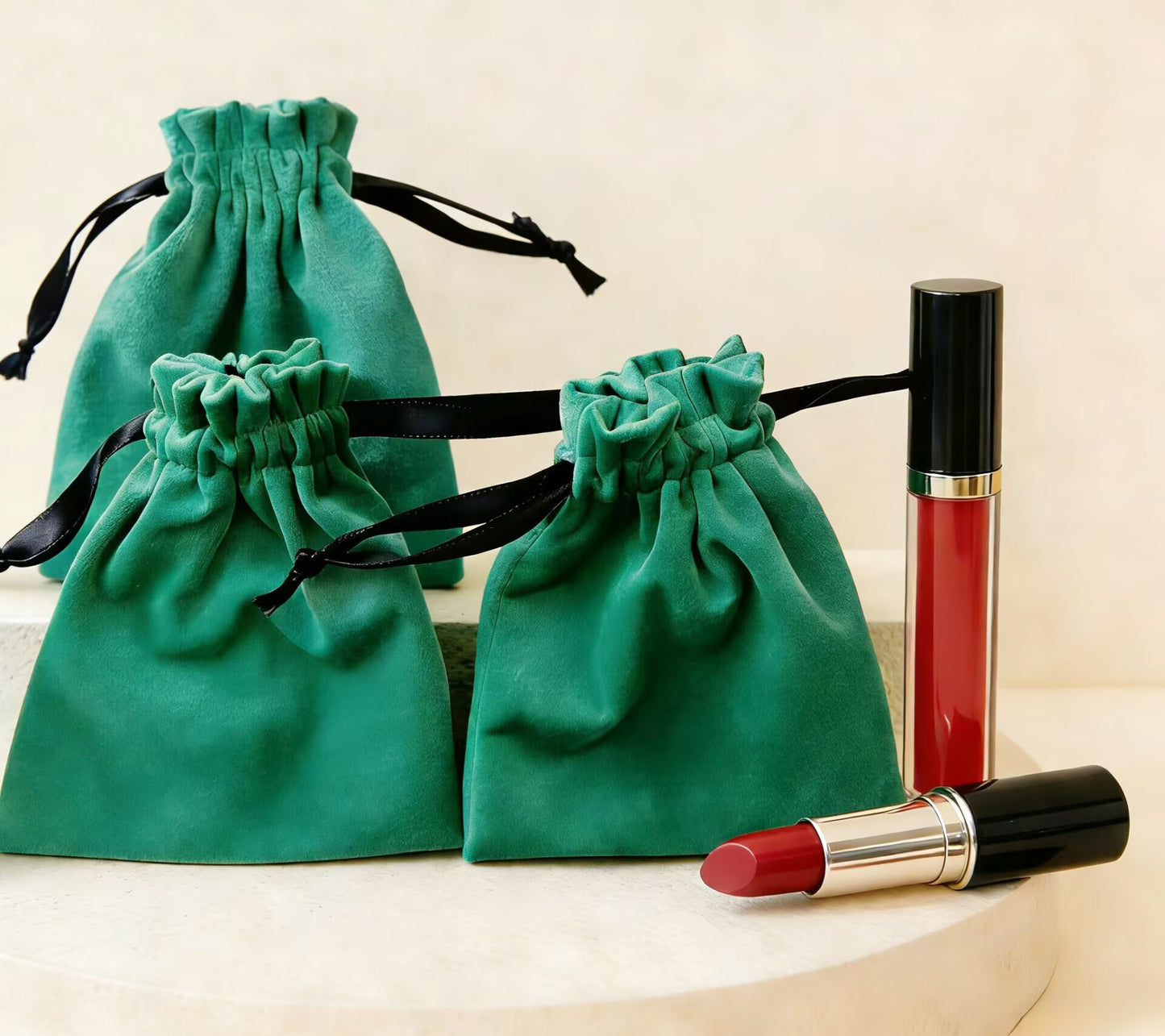 Lipstick Concealer Packaging Pouches Custom 500 Pcs Pack