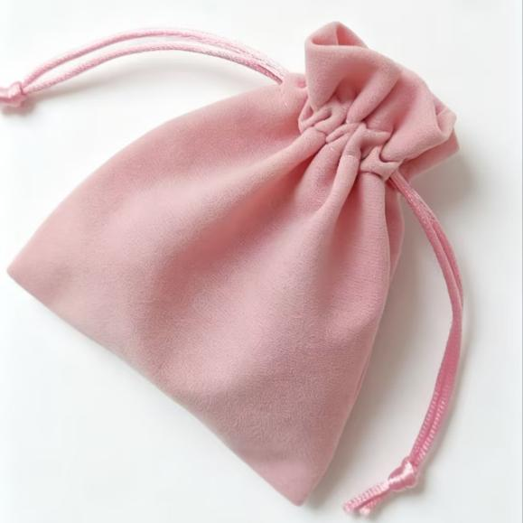 Soft Velvet Jewellery Packaging Pouches Custom （200pcs bulk)