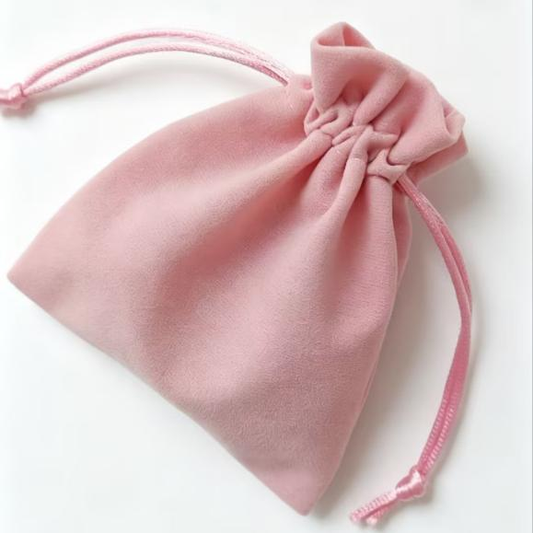 Soft Velvet Jewellery Packaging Pouches Custom （200pcs bulk)